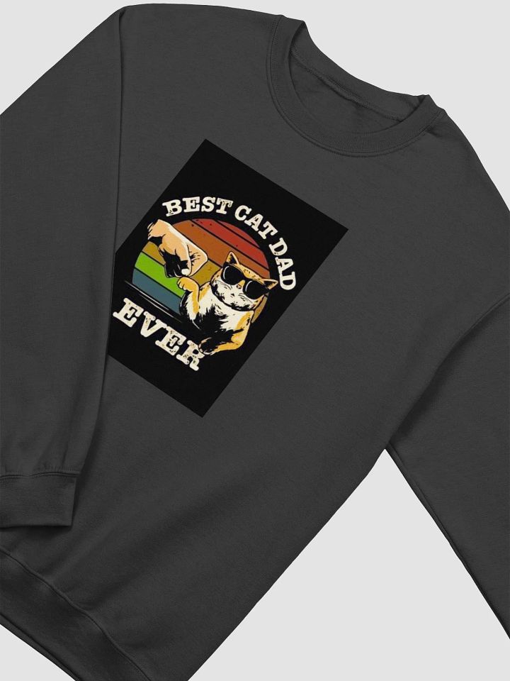 Cool Cat Dad Fist Bump Sweatshirt product image (22)