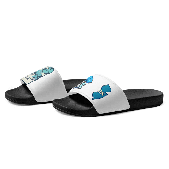 "JERSEY MADE" SLIDES (WHITE) product image (2)