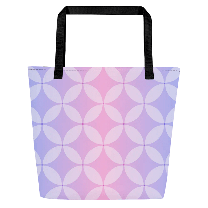 Harmony Circle Polyester Tote Bag product image (1)