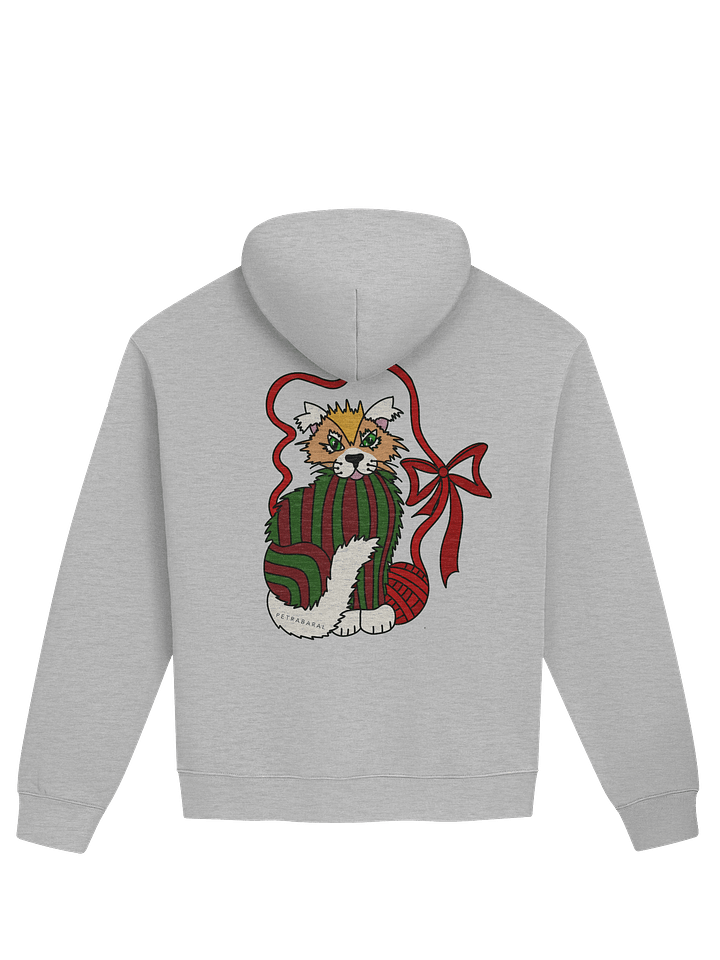 Whimsical Cat and Bow Hoodie product image (4)