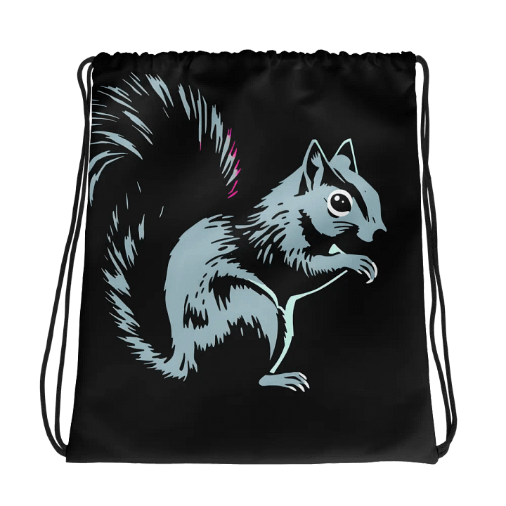 Squirrel Silhouette Adventure Bag product image (1)