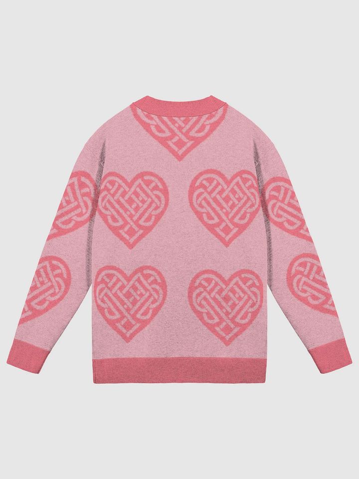 Celtic Love Heart Knitted Cardigan product image (2)
