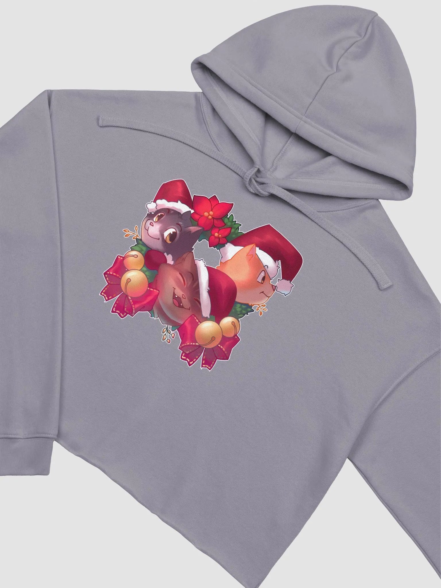 Holiday Kitty Chopped Hoodie product image (11)