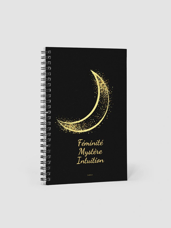 Carnet Symbole Doré - Lune - NoteBook Cadeau Symbolique product image (1)