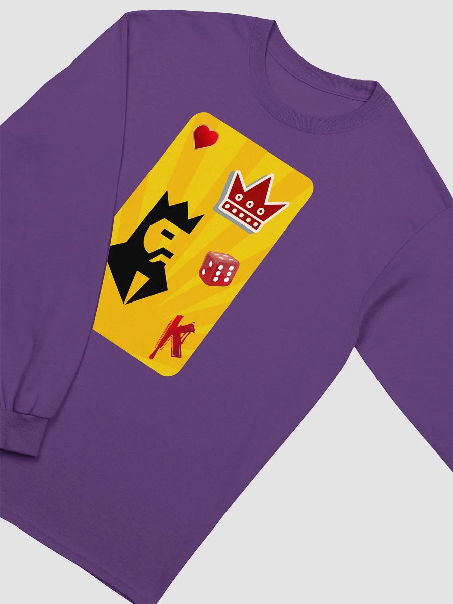 Regal King Playing Card Long Sleeve Tee product image (23)