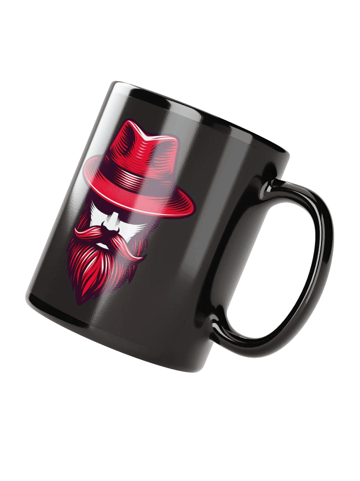 Linux Renaissance Black Ceramic Mug product image (3)