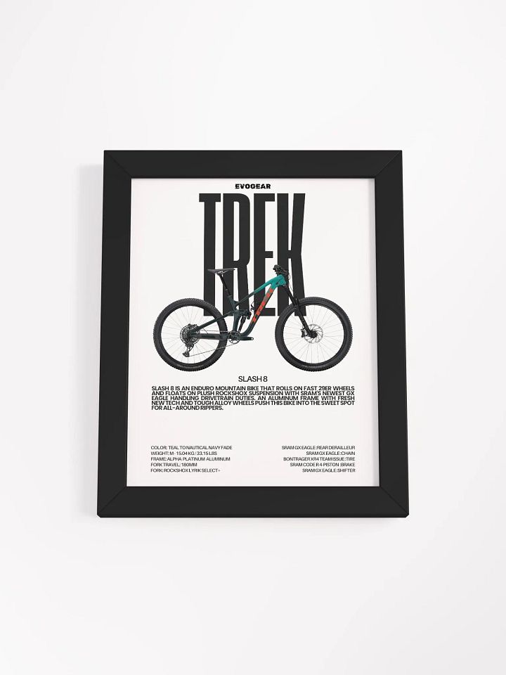 Trek Slash 8 Teal to Nautical Navy Fade Frame product image (1)