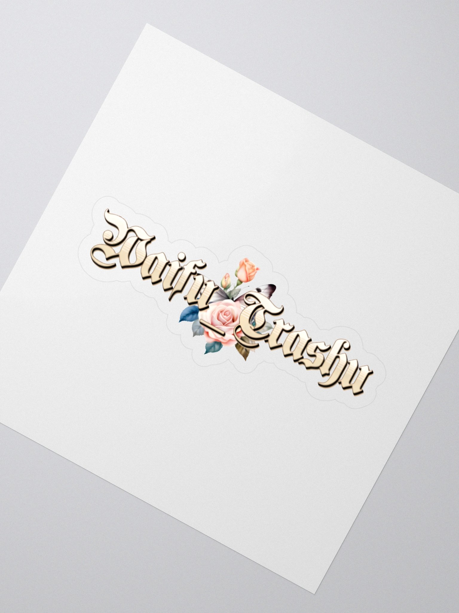 Gothic Rose Kiss Cut Stickers product image (2)