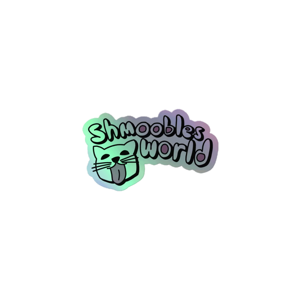 Shmooblesworld Holographic Sticker product image (1)
