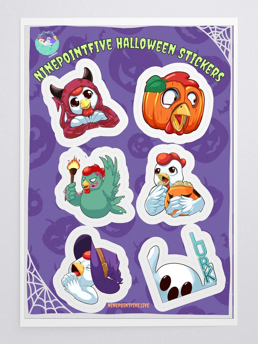 Halloween Emote Sticker Sheet! product image (3)