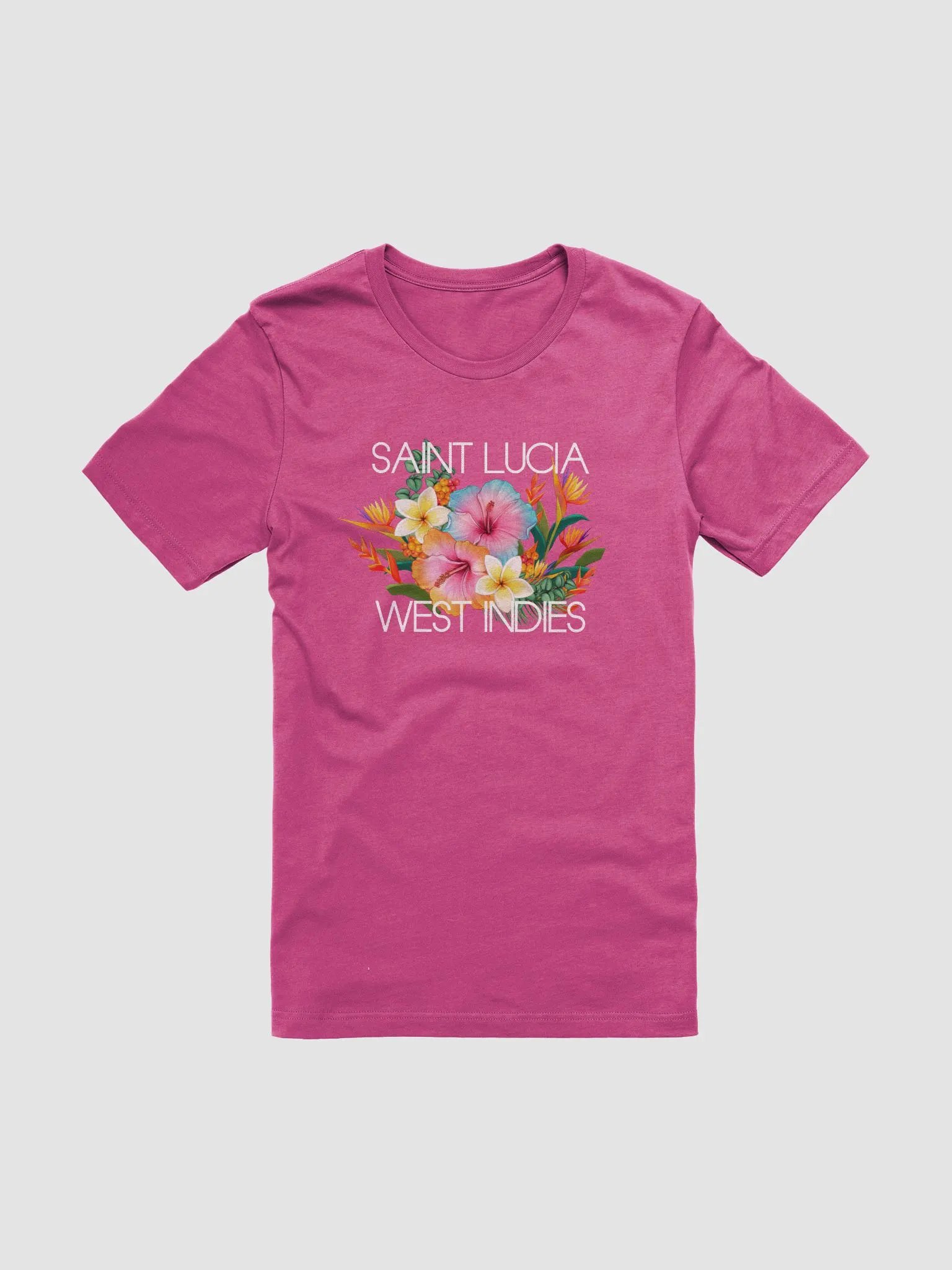 Tropical Paradise Saint Lucia T-Shirt product image (1)
