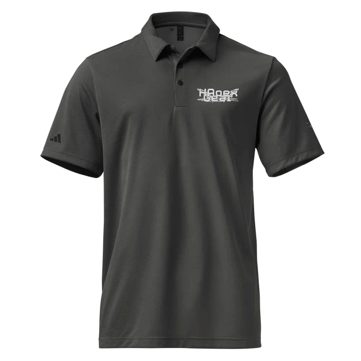 Space-Dyed Polo Shirt - Embroidered - White HApex Gear White Logo product image (1)