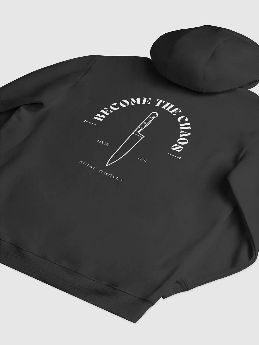 Become The Chaos Heavyweight Fabric Printed Hoodie product image (4)