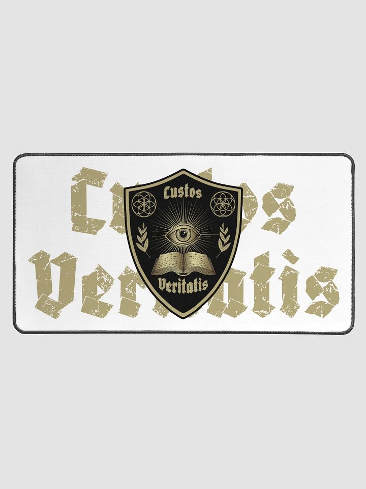 Custos Veritatis Shield Desk Mat V2 product image (1)