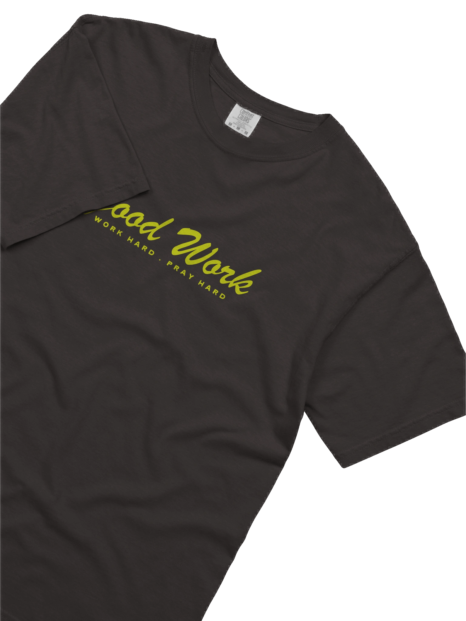 Work Hard Pray Hard (Yellow Text) product image (6)