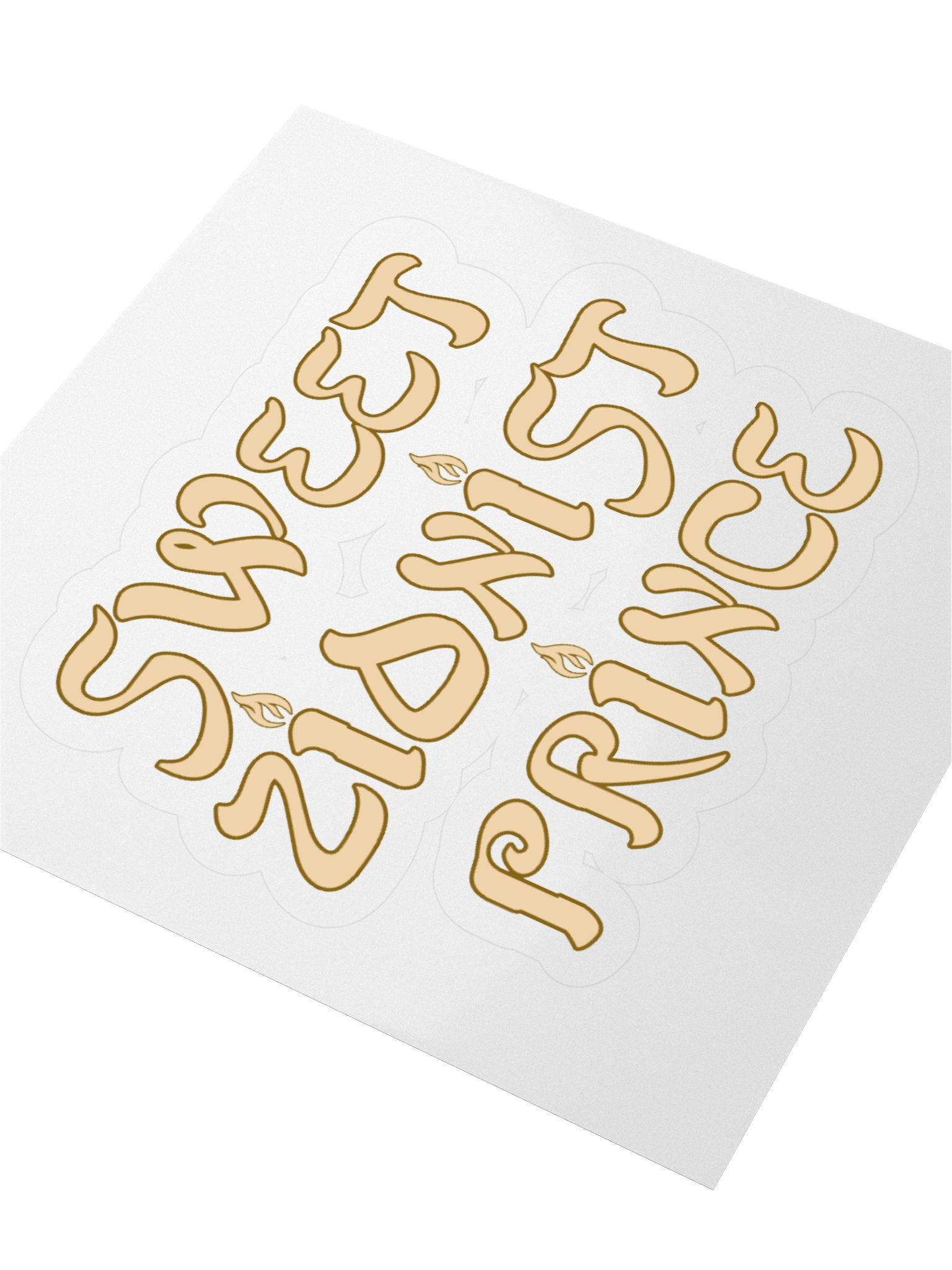 Sweet Zionist Prince Sticker product image (9)
