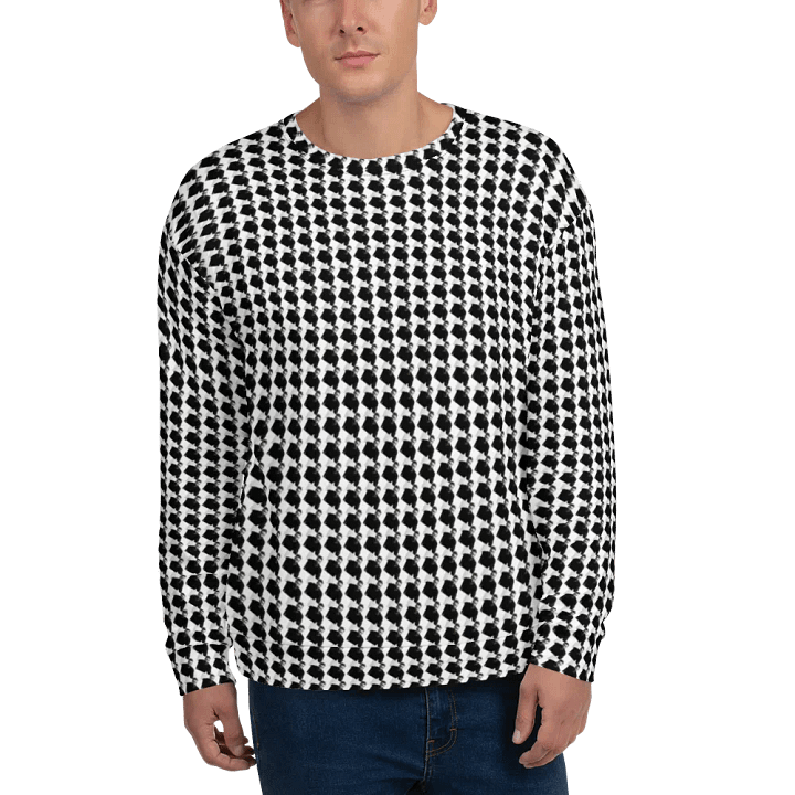 gigaJIMstooth pattern crew neck sweater product image (2)