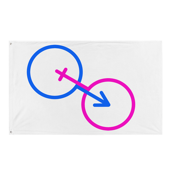 Male & Female Only All-Over Flag product image (1)