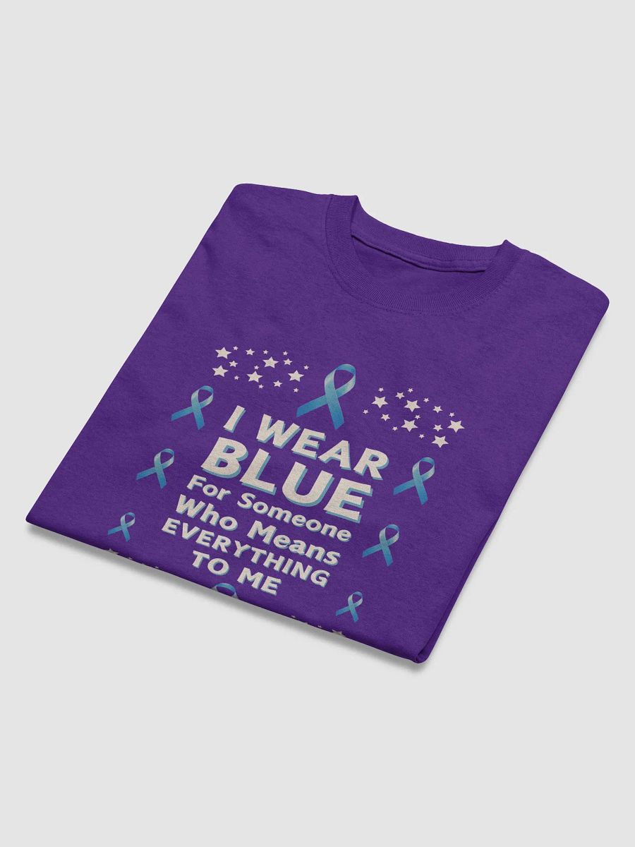 I Wear Blue For Someone Who Means Everything To Me: Alopecia Awareness T-Shirt product image (12)