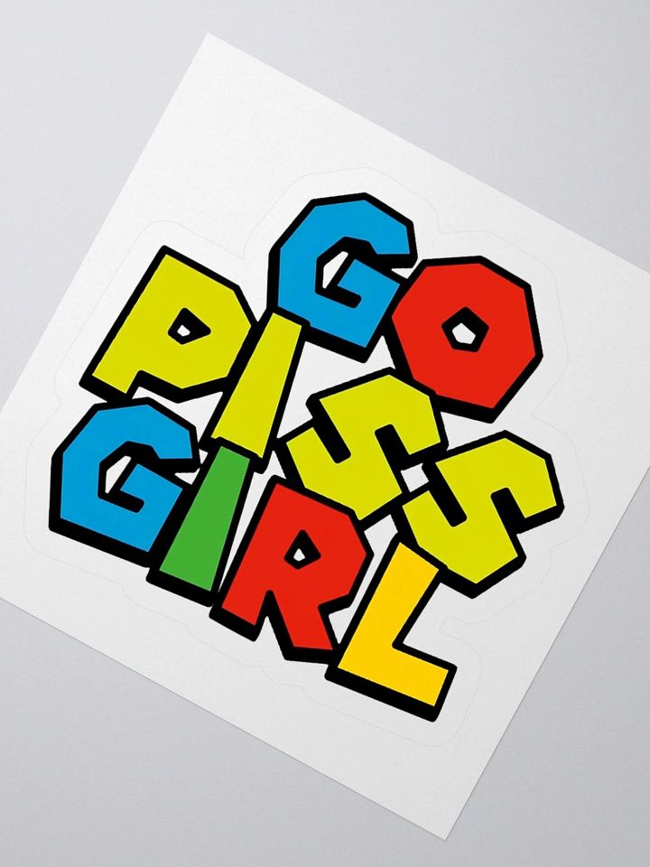 Go Piss Girl Sticker product image (2)