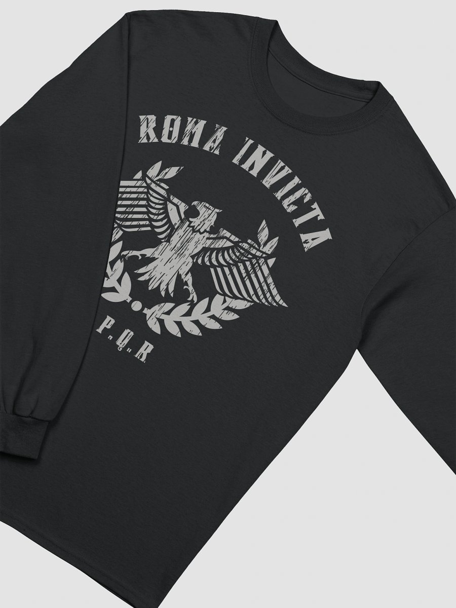 Roma Invicta Gym Gear Long Sleeve T-Shirt product image (1)
