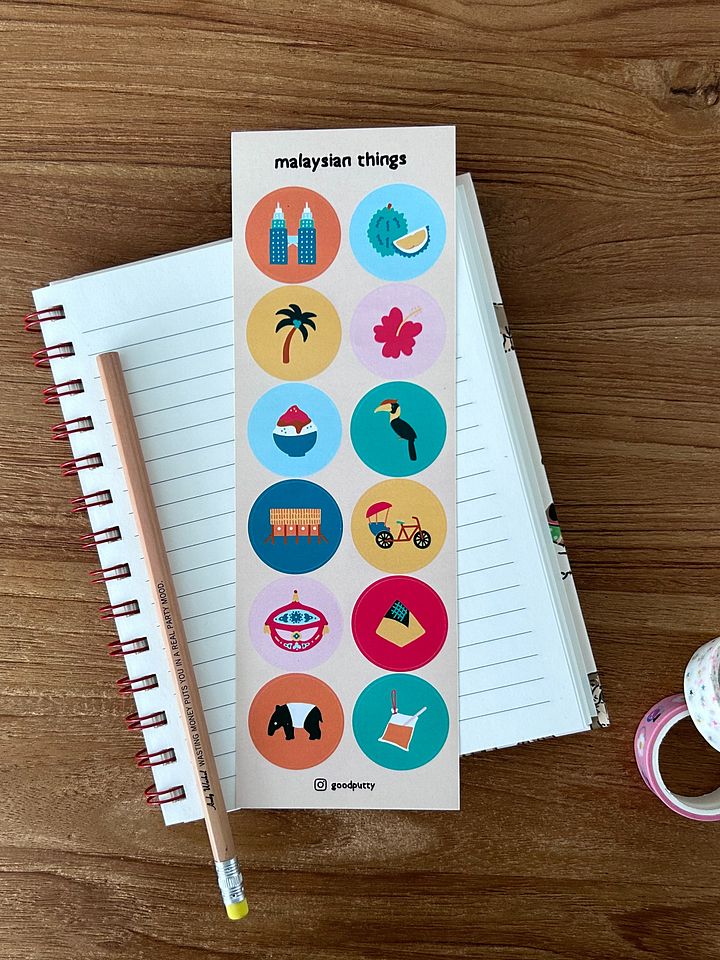Sticker Sheet - Malaysian Things product image (1)