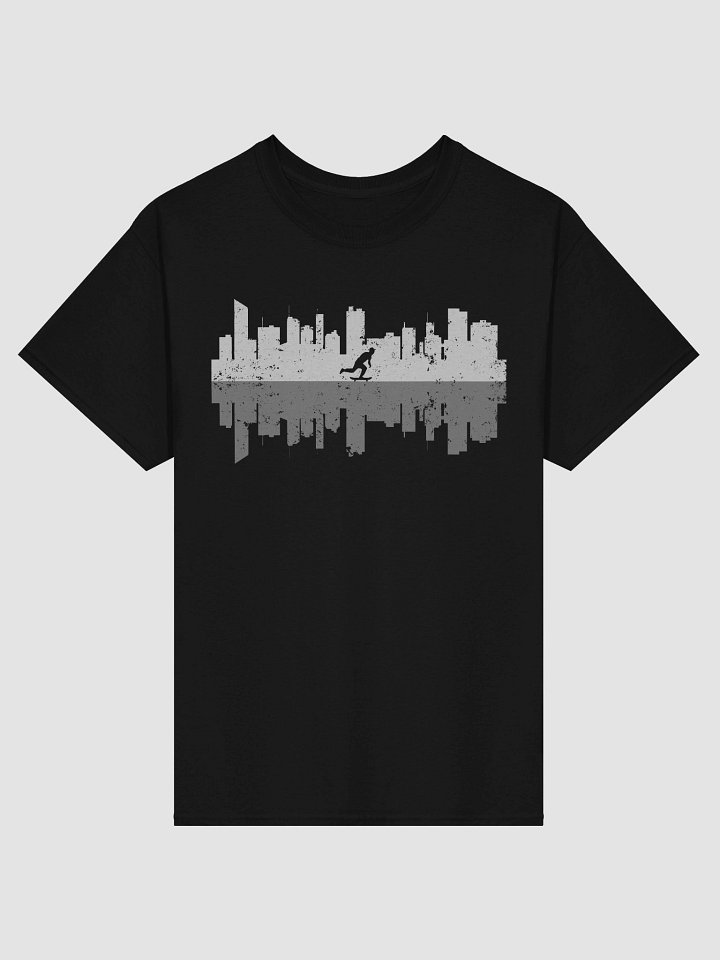 City reflection, Skateboarding t-shirt, Unisex product image (2)