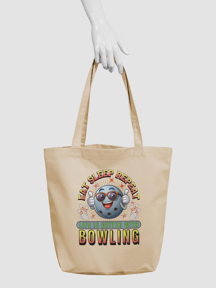 Eat Sleep Repeat Thumbs Up Bowling Tote Bag product image (6)