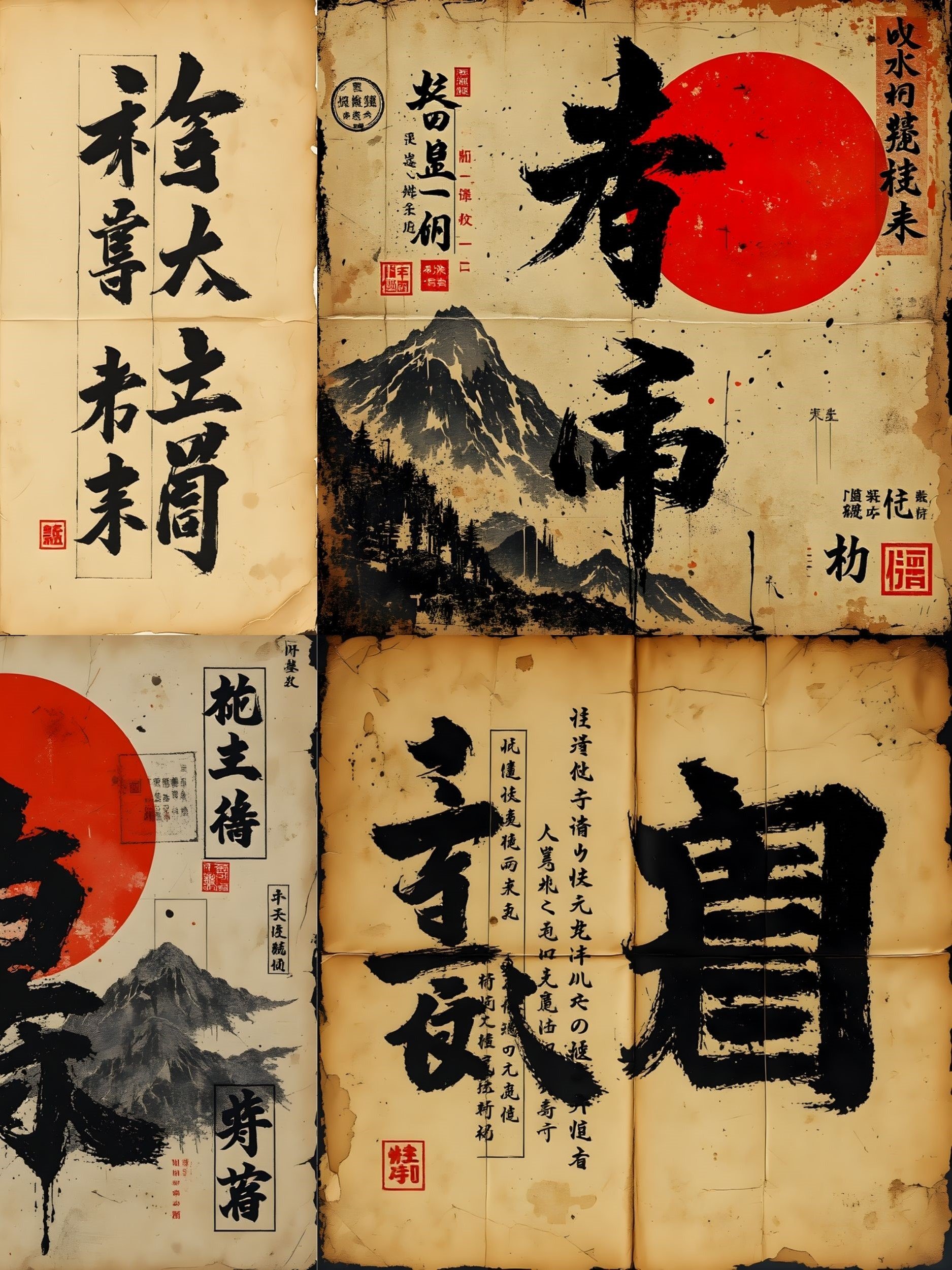 Japanese Newspaper Junk Journal Papers Japanese Collage Ephemera Vintage Japanese Print product image (7)