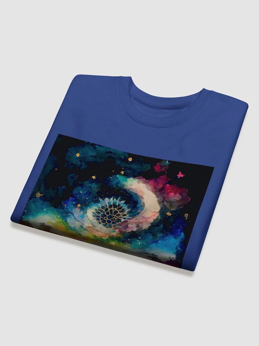 image on both sides- Cosmic Dreams Cotton Sweatshirt product image (4)