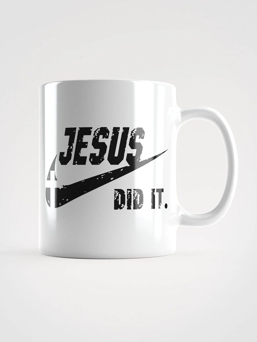 JESUS DID IT White Mug product image (1)