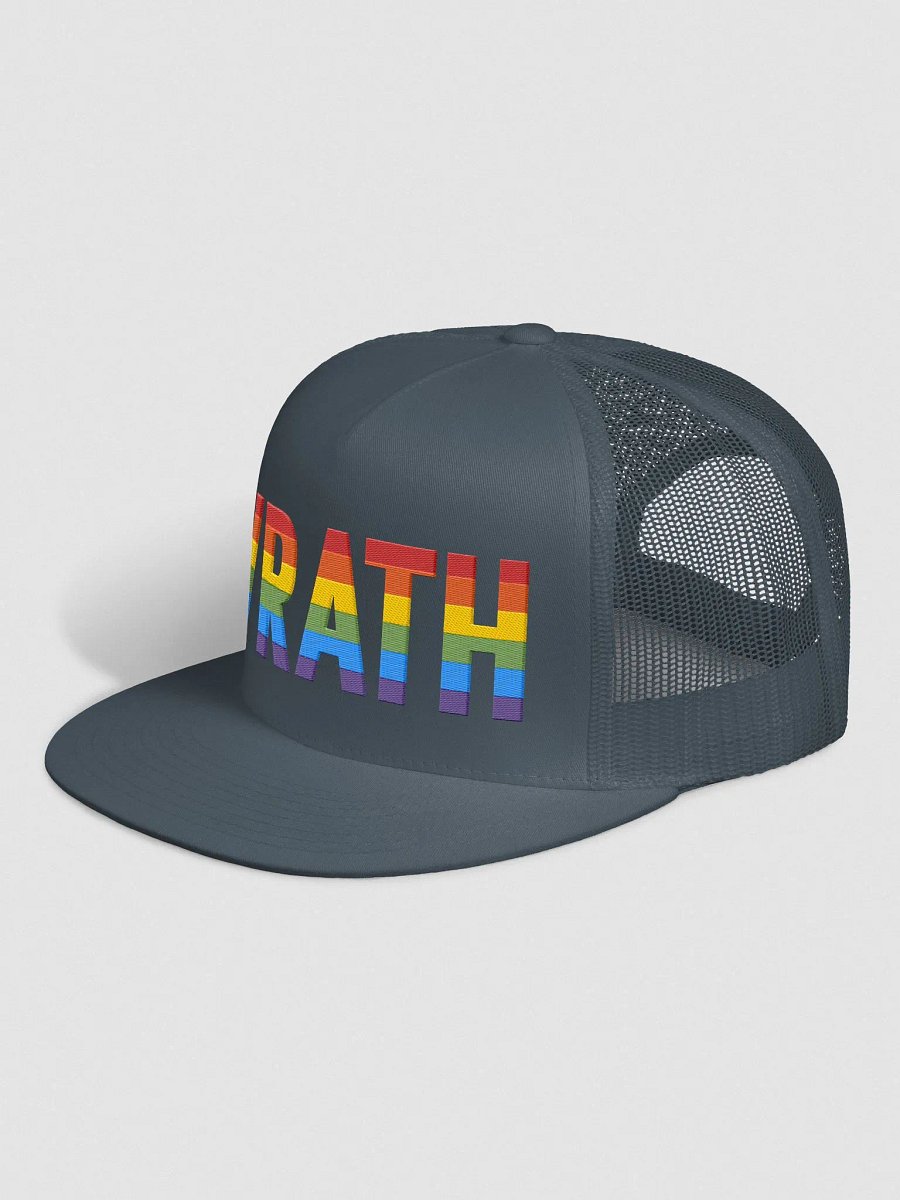 WRATH 2023 embroidered trucker hat product image (5)