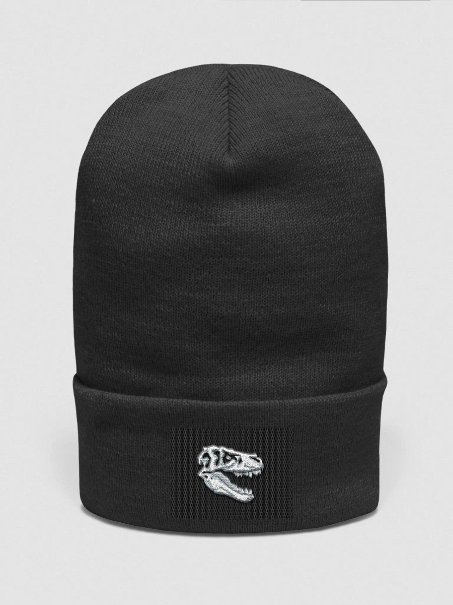 Volasaurus V-Rex Skull Beanie (Black) product image (1)