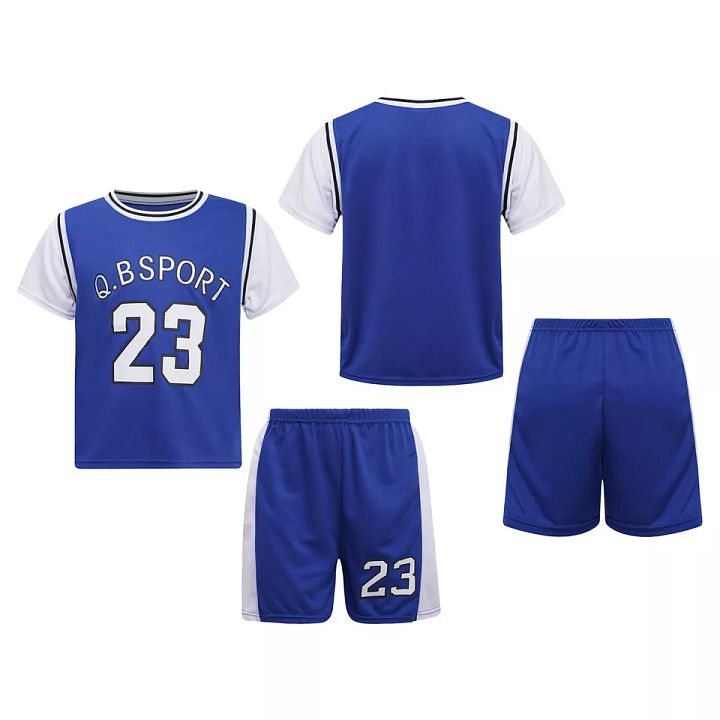 Kids Boys Set Quick-Drying Suit Training Outfits Athletic Sportsuit Sportswear product image (2)