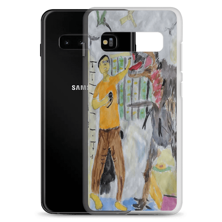 Clear Case for Samsung®： Me Vs T.rex product image (20)