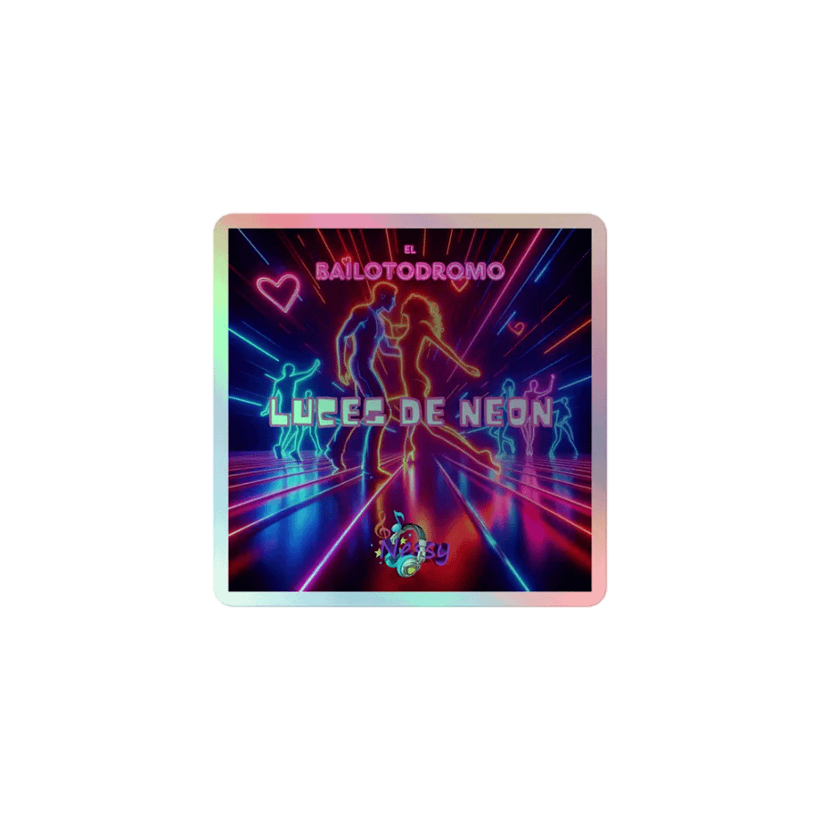 Sticker holográfico Luces de Neon product image (1)