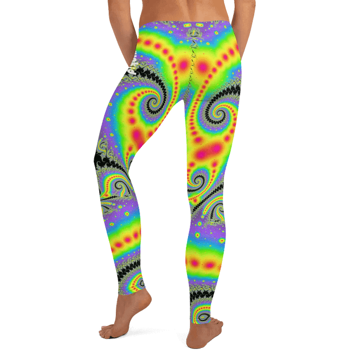 Fractal Leggings - Fluorescent Nebula product image (2)