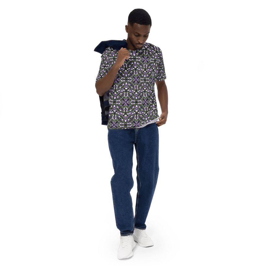 Gender Queer Abstract T - Crew Neck product image (5)