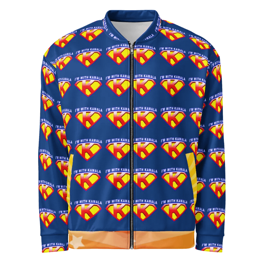 Kamala Harris All-Over Print Bomber Jacket product image (6)