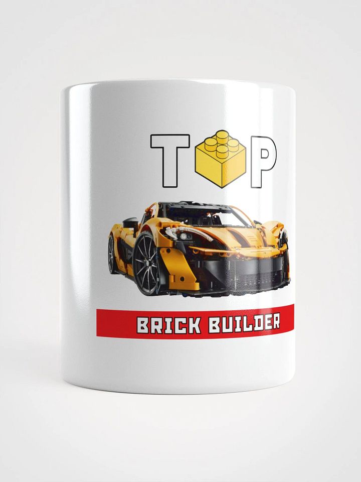Top Brick Builder Mug White product image (1)