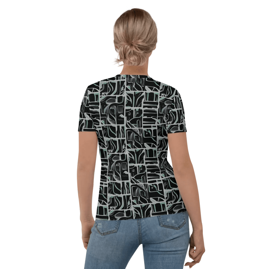 Queen of the Awkward Hug #Autism All Over Print T-shirt product image (8)