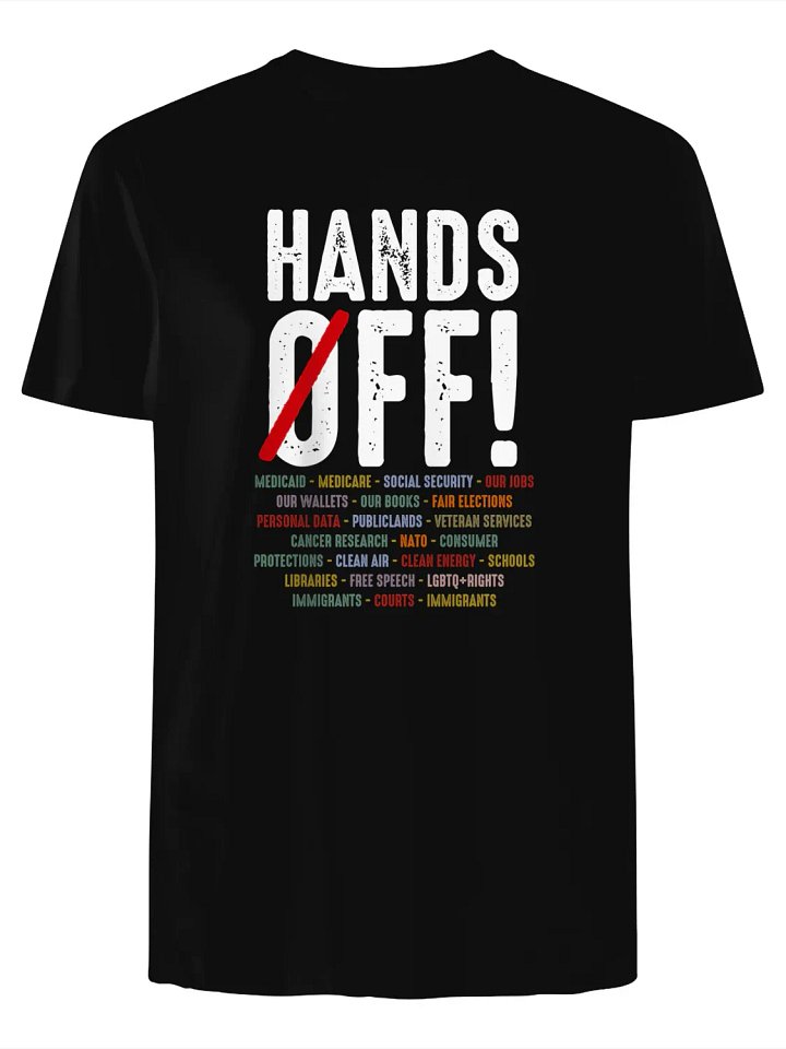 Hands Off Protest T-Shirt product image (1)