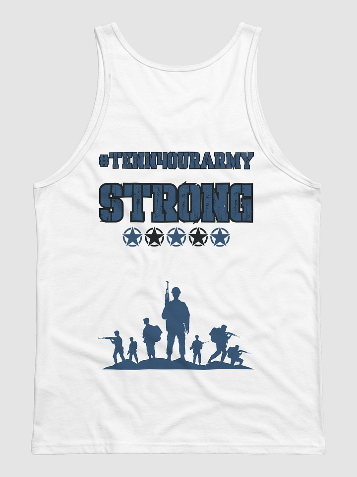 #TeNN4OURARMY Tank - Navy & Black product image (3)