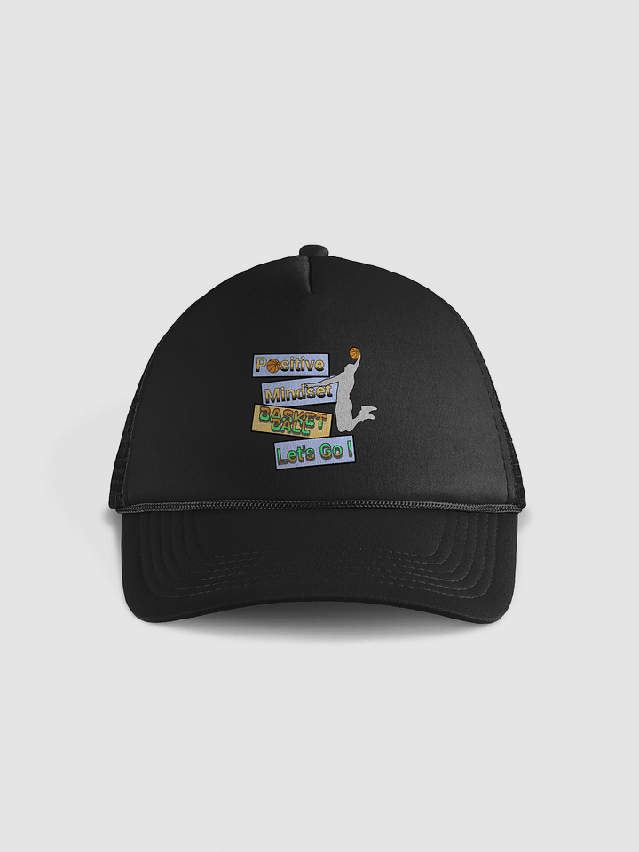 Positive Mindset Basketball Trucker Hat product image (1)