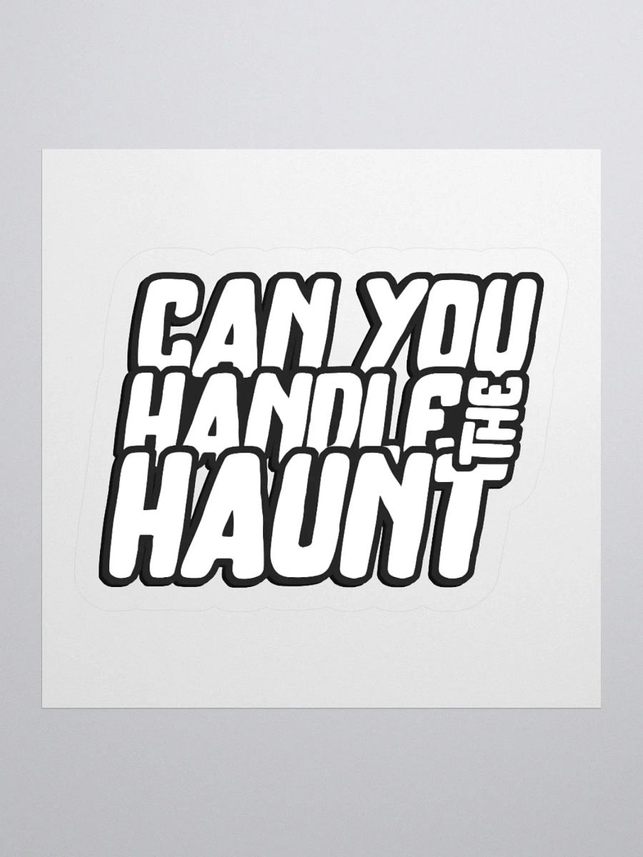 Ghosts & Ghoulies Can You Handle the Haunt Stickers product image (11)