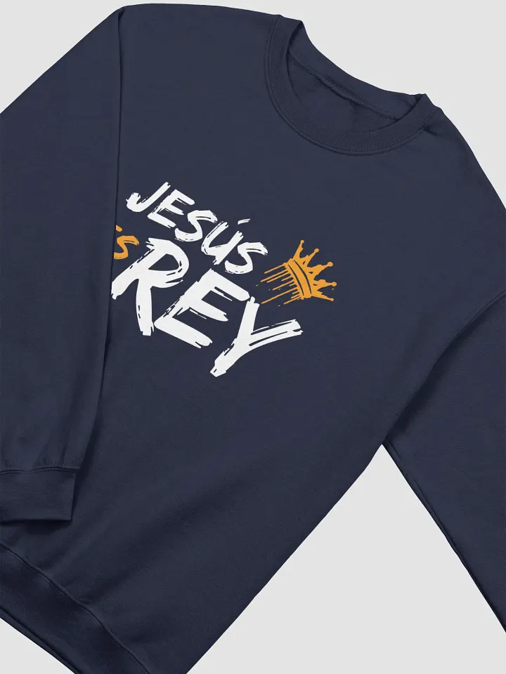 Sudadera Unisex Cuello Redondo | Jesús es Rey product image (26)
