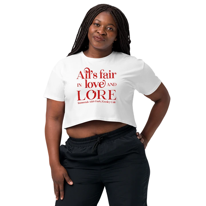 All's Fair In Love Women's Crop Top product image (29)