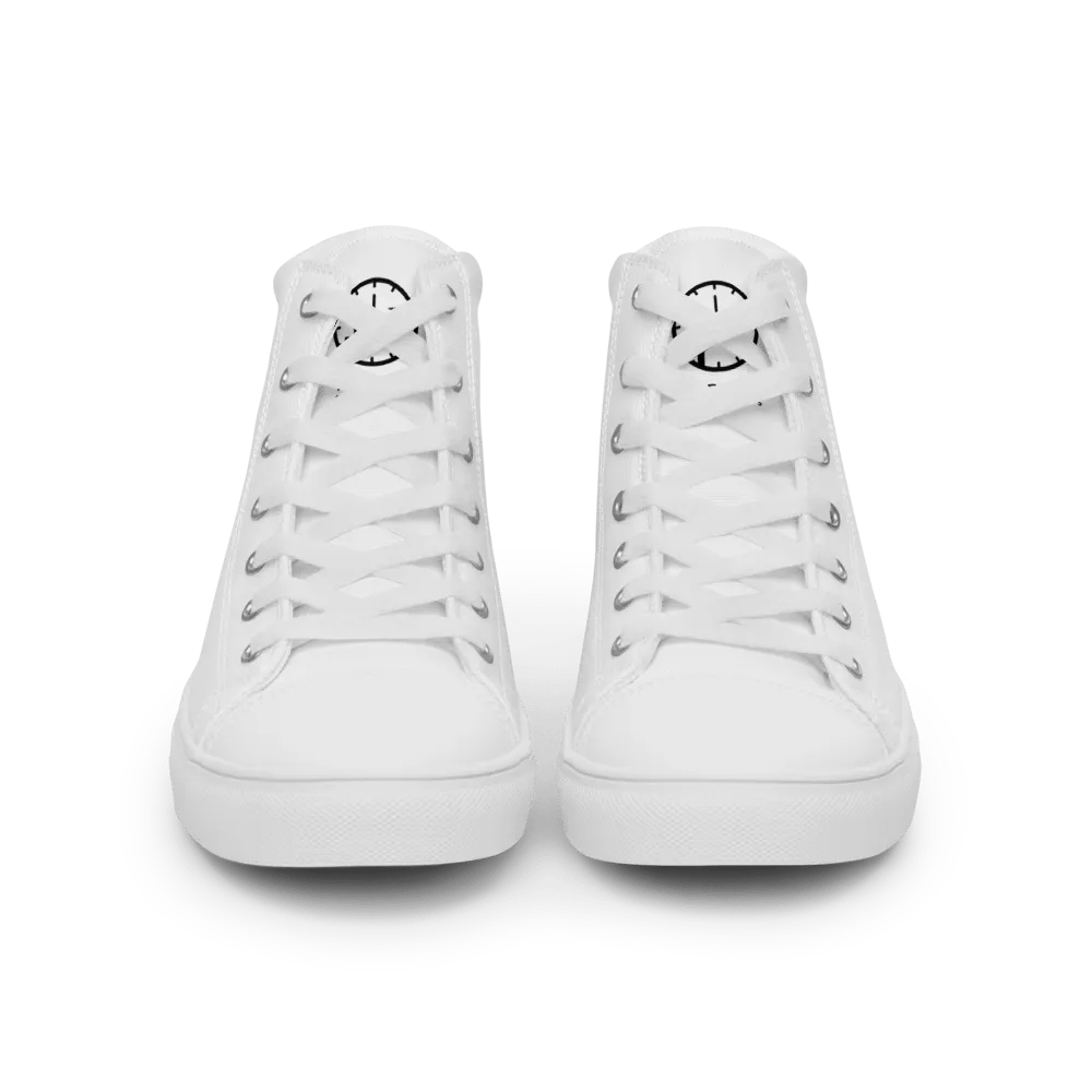 White Classic Canvas High Tops product image (3)