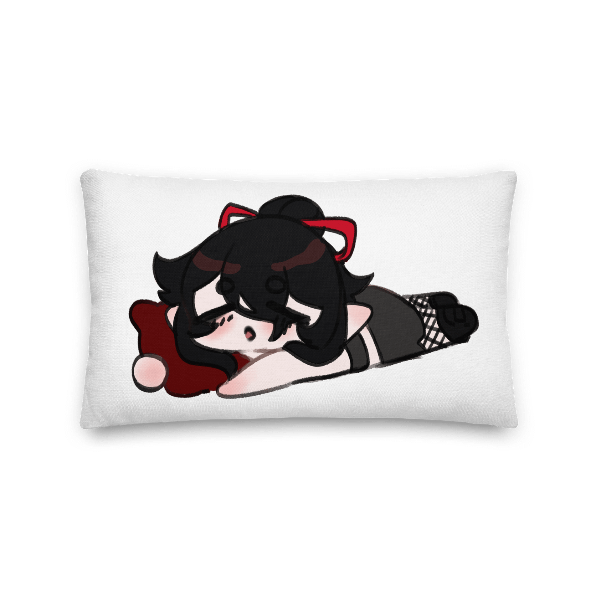 Sleepy Vamp Print Pillow product image (2)