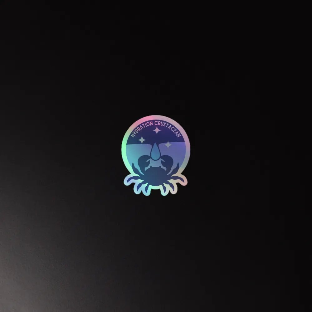 Hydration Crustacean Holo Sticker product image (4)